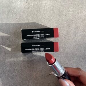 Brand New MAC Lustreglass Lipstick Duo Shade “Business Casual” Quantity of Two